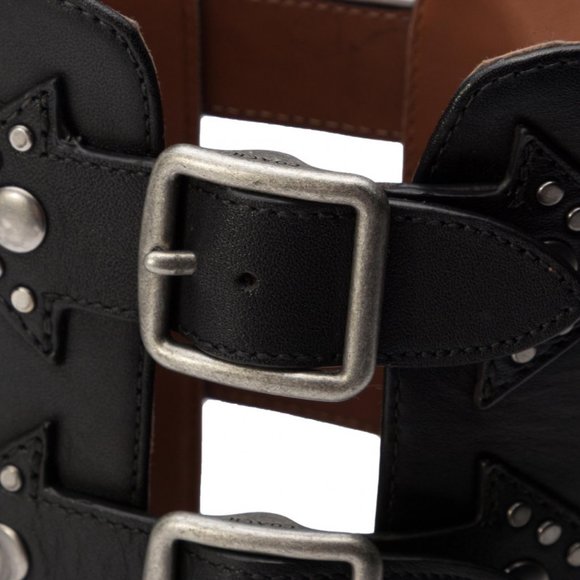 Coach Phoebe Studded Leather Bootie NIB 5B - Picture 4 of 10